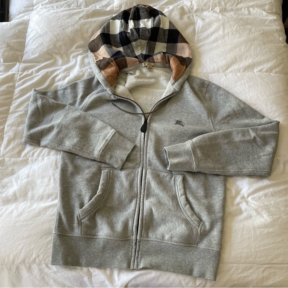 Burberry Zip Hoodie - Picture 1 of 7